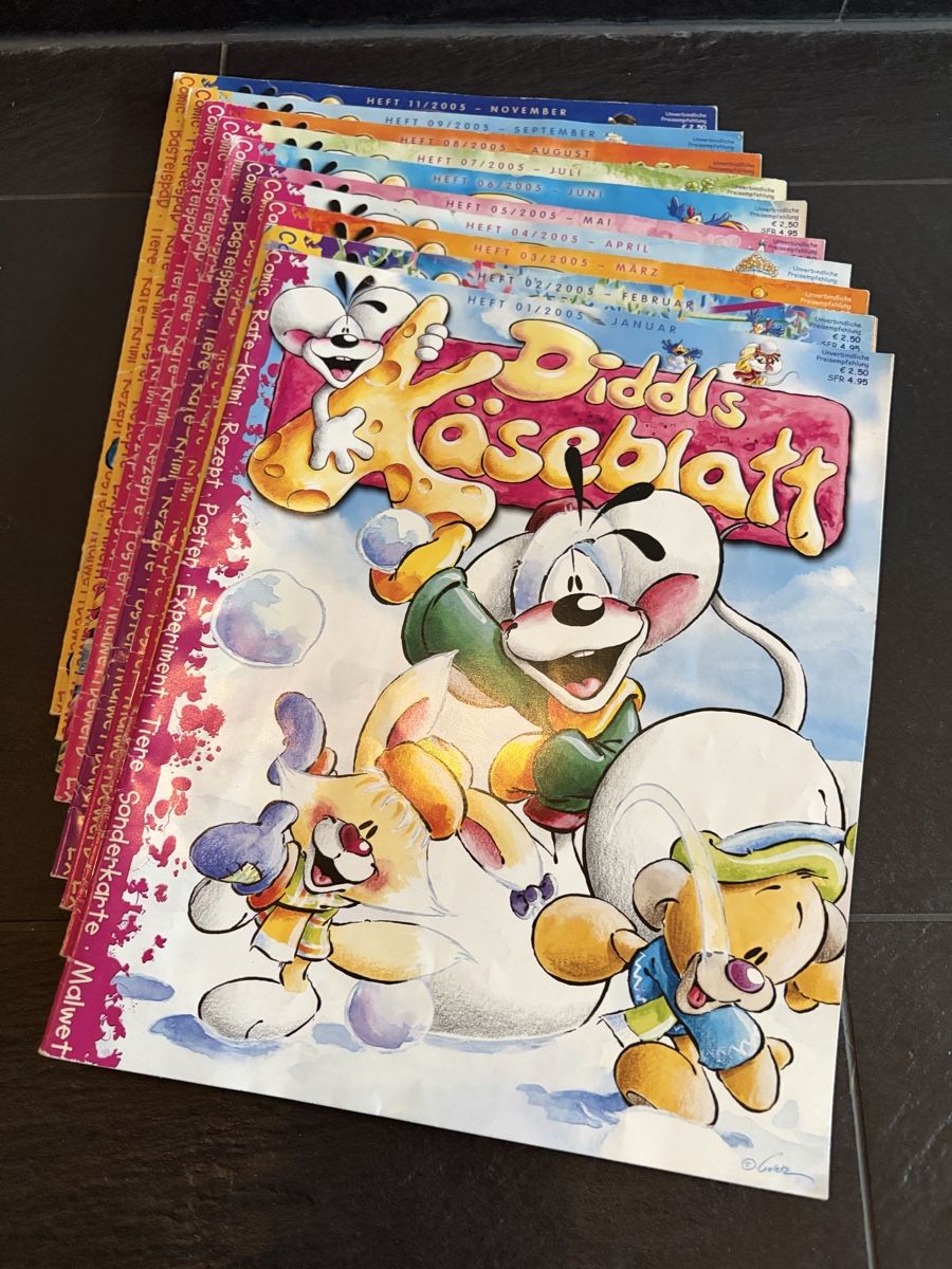 BD: Diddls Käseblatt – D'occasion à Dallenwil par Bergsee08 2