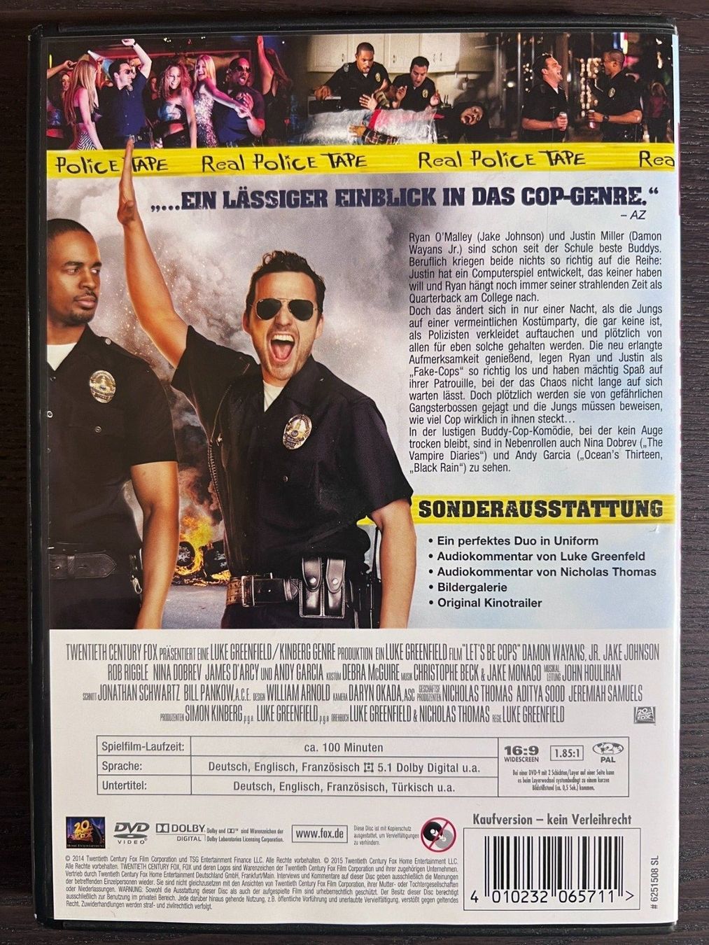 Alle DVDs: Let's be Cops – Gebraucht aus Zürich von FilmFreunde 1