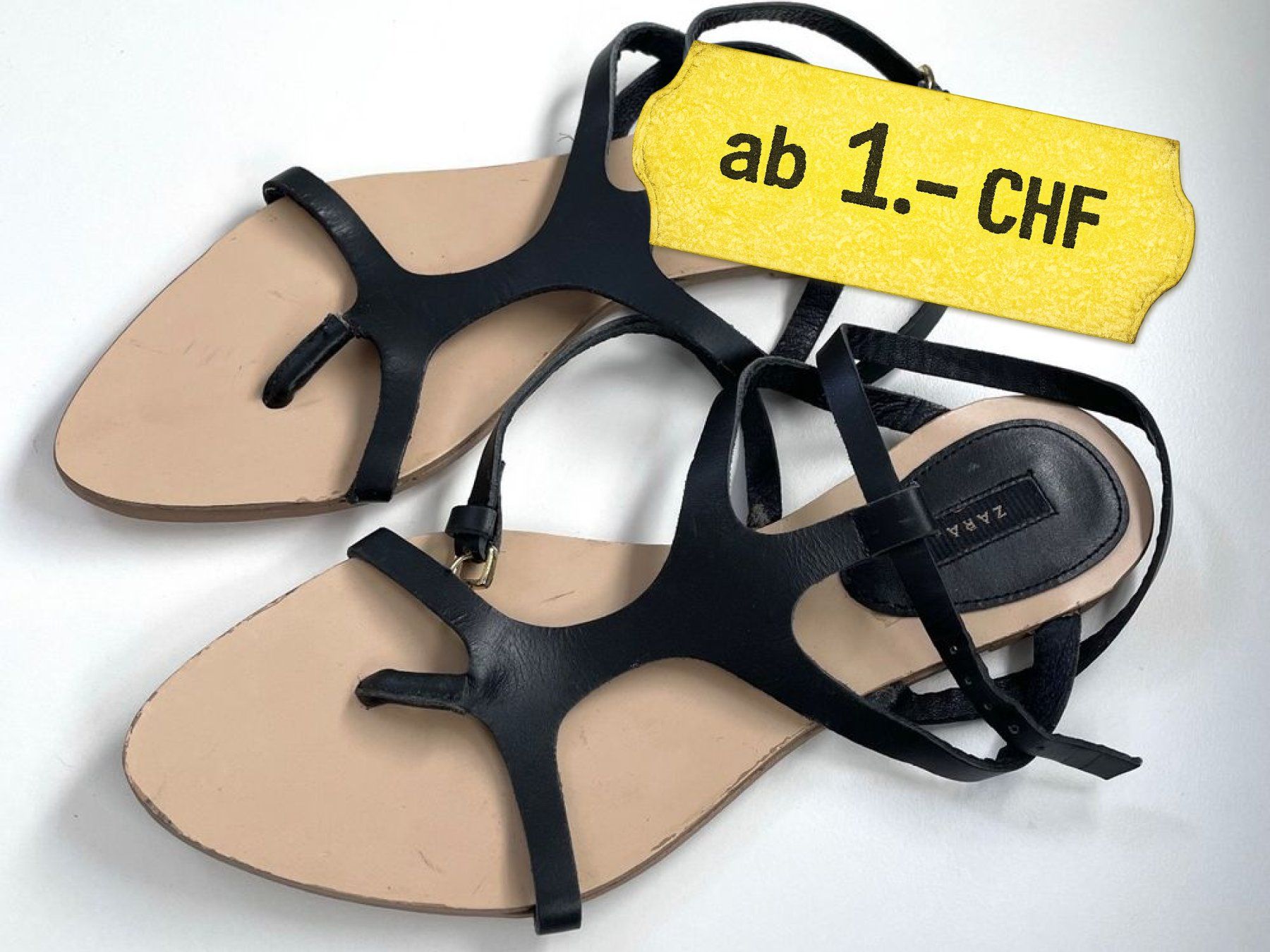 Zara Scarpe da donna: Zara leather sandal 37 – Usato da Zürich venduto da hol_bc6v