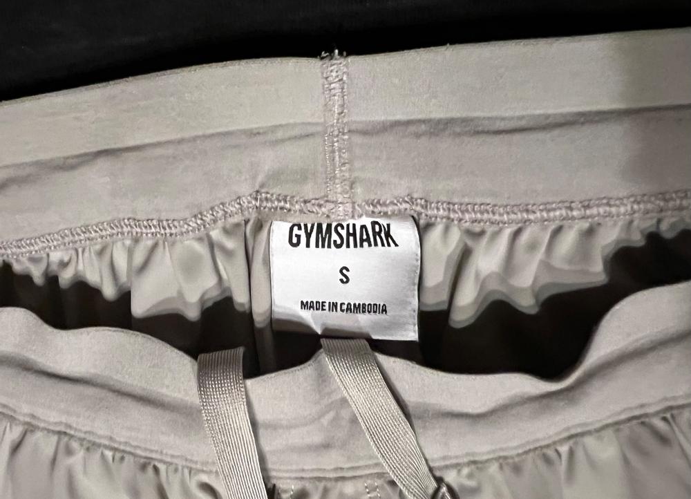 Gymshark Studio Shorts Herren - Grey - Grösse S