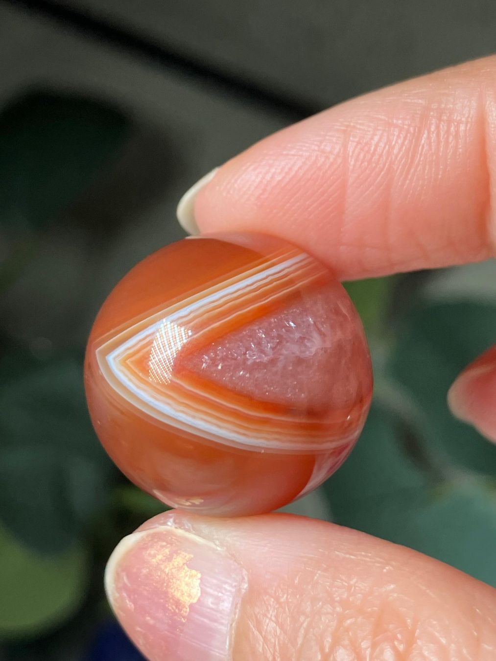 Minerali & Pietre curative: Sardonyx-Achat-Kugel – Nuovo (secondo la descrizione) da Neuheim venduto da m.hald 4
