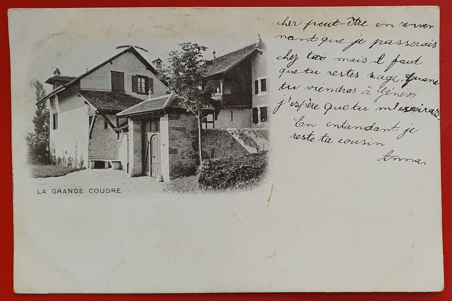 Cartoline postali: Celigny 1911 - La Grand Coudre – Usato da Kreuzlingen venduto da Rschweiz1