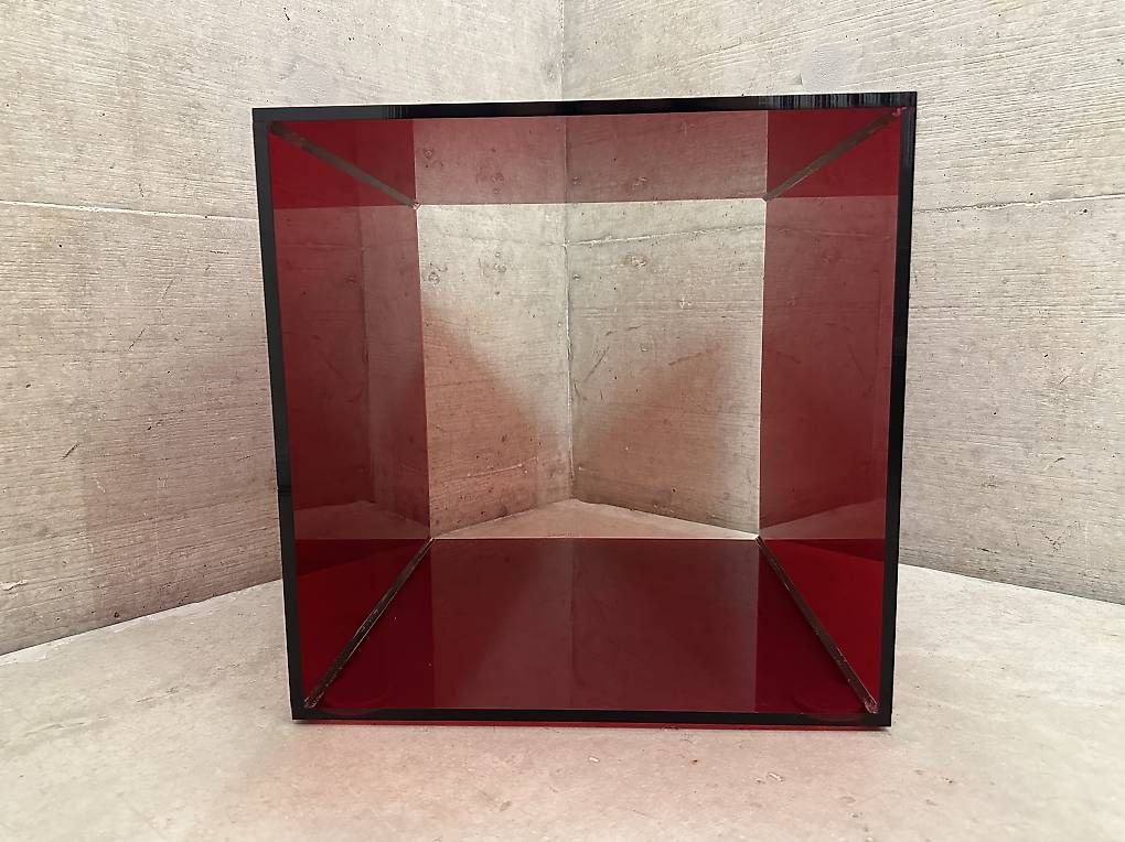 Tavoli: Cube side table plexiglass ❤ Beistelltisch Würfel Plexiglas – Usato da Zuerich venduto da mas925 4