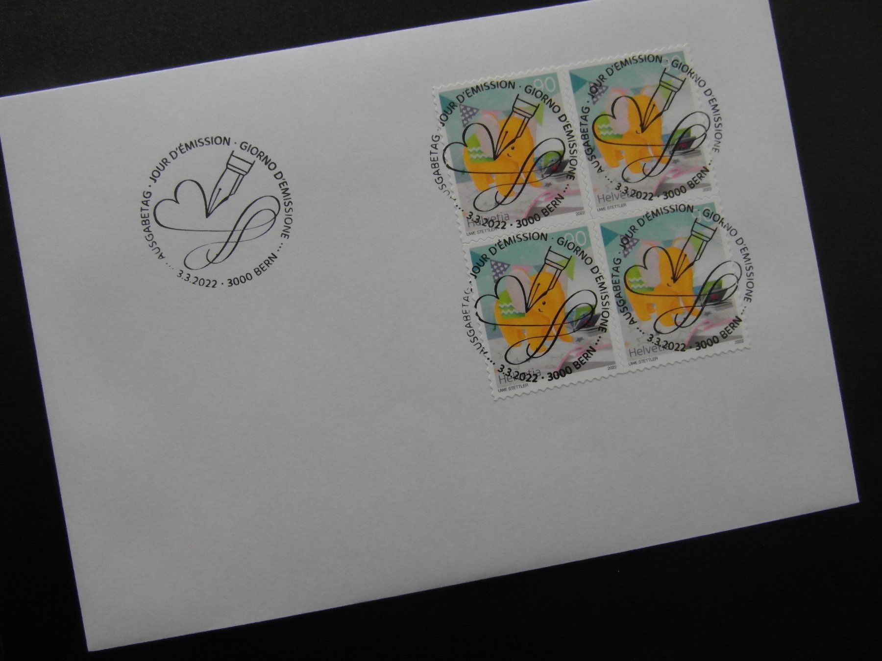 Tutti i francobolli: 2022 spezielle Anlässe Geburt ZN1866  Vollstempel – Nuovo (secondo la descrizione) da Niederrohrdorf venduto da leni29