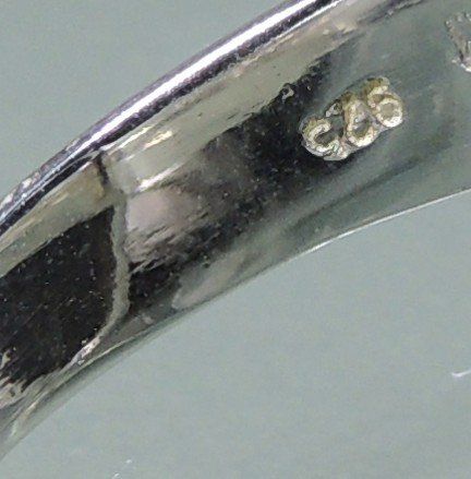 Anelli: Tektit Silber 925 Fingerring – Nuovo e nell'imballaggio originale da Waldenburg venduto da schaller707 4