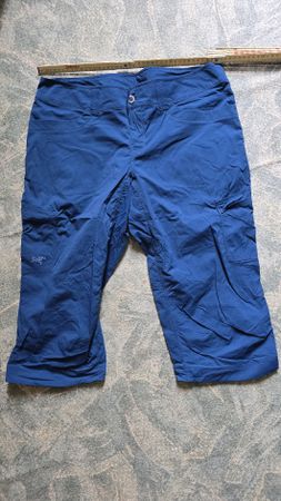 Arcteryx Capri Hose Damen Gr. 10 Blau Sommerhose Wandern 