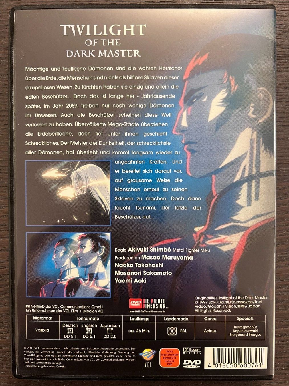 Tutti i DVDs: Twilight of the Dark Master – Usato da Zürich venduto da FilmFreunde 1
