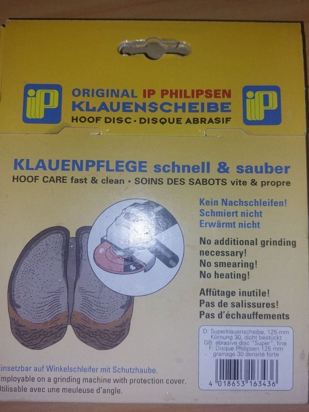 Tutti gli attrezzi: Klauenstand Klauenscheibe – Nuovo e nell'imballaggio originale da Siebnen venduto da Grosswis50 1