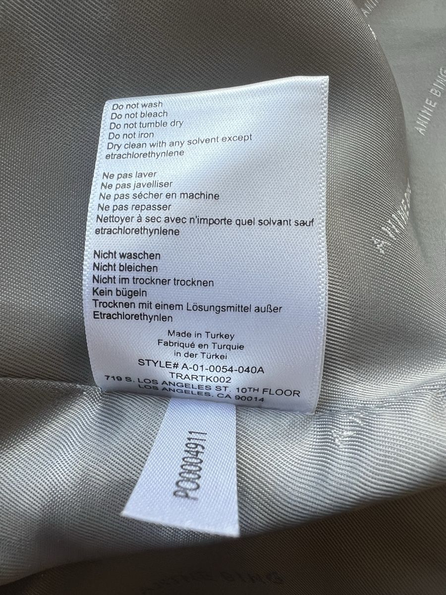 Anine Bing Cappotti: ANINE BING Finley Trenchcoat – Nuovo (secondo la descrizione) da Oftringen venduto da bashikra 6