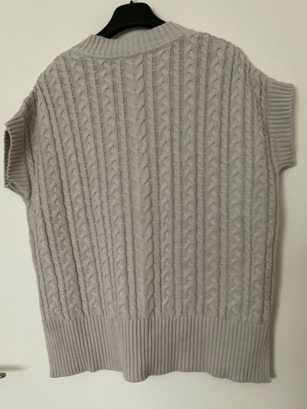 Herrlicher Pullover & Sweatshirts: Schöner Pullunder von Herrlicher Gr S Zopfmuster Hellgrau – Gebraucht aus Urdorf von alda02 3
