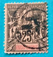BRIEFMARKEN AUS  Indochina Schifffahrt und Handel GESTEMPELT