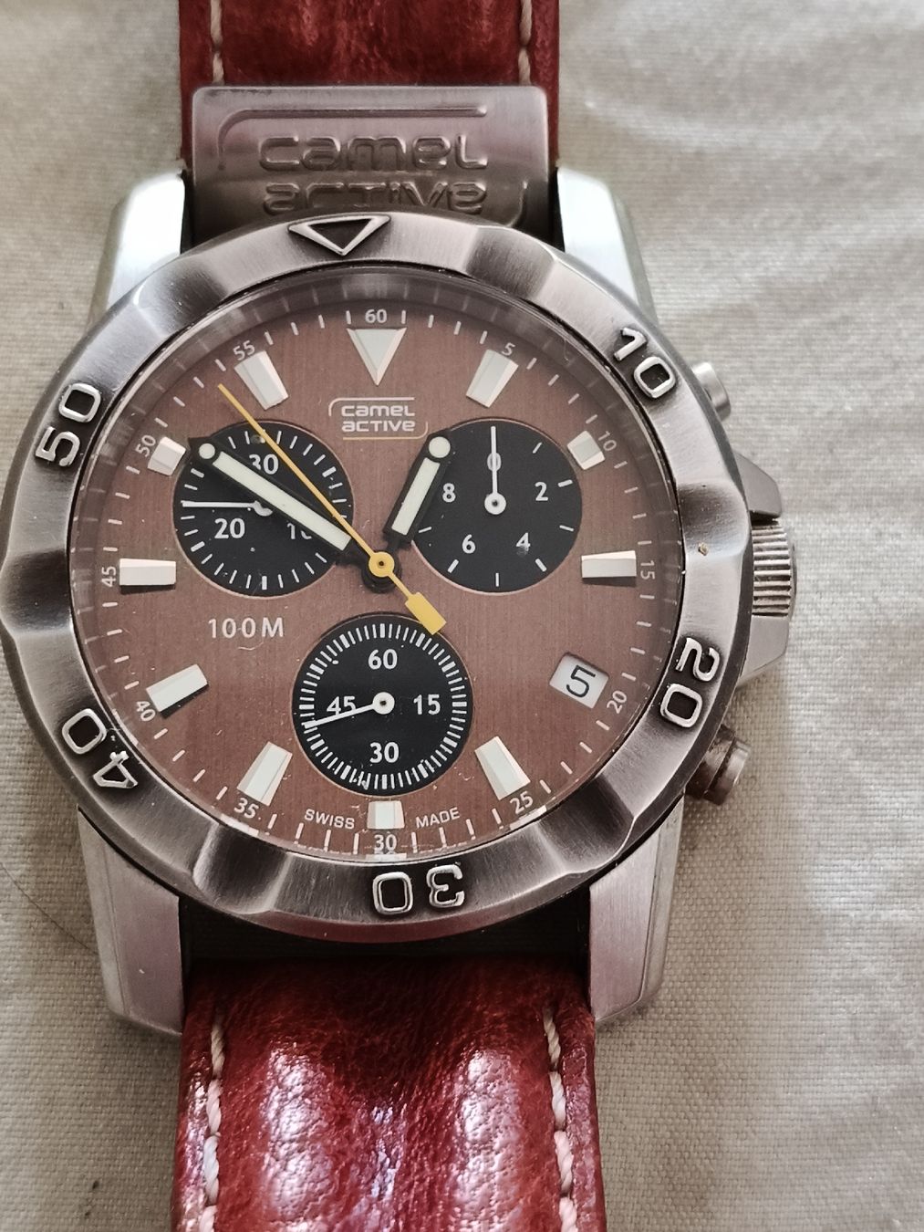 Camel Orologi: Camel active Chronograph, läuft – Usato da Glattbrugg venduto da Vintagetime-Ch