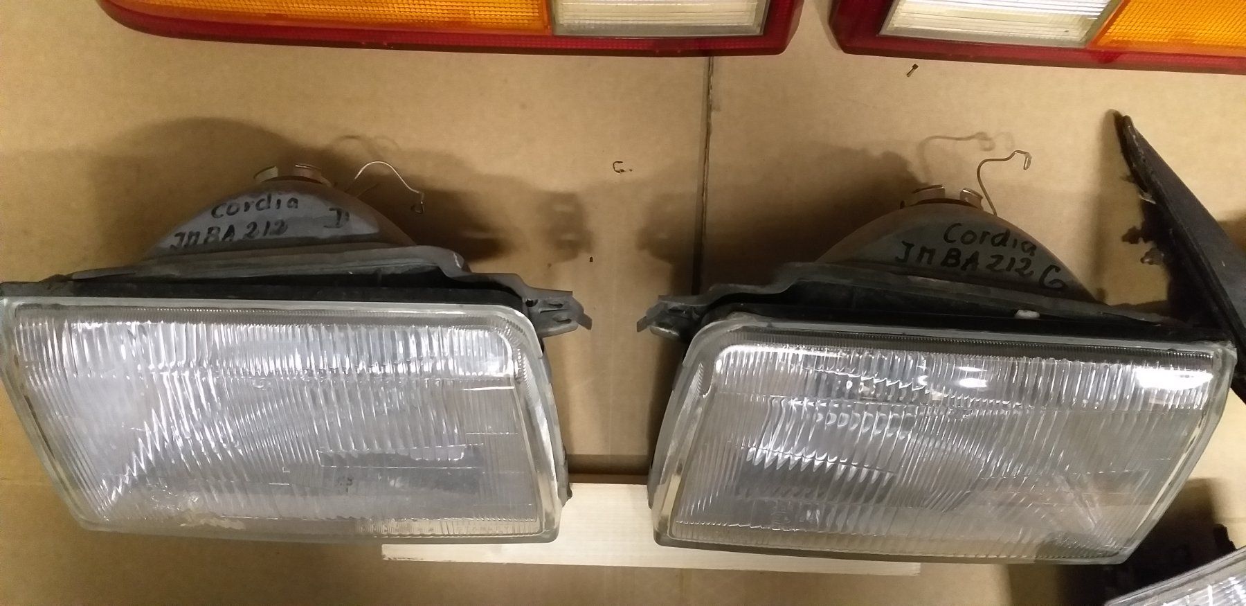 Mitsubishi Fari: MITSUBISHI CORDIA Phares / Feux arr./ retro   OLDTIMER – Usato da cortébert venduto da rlv 7