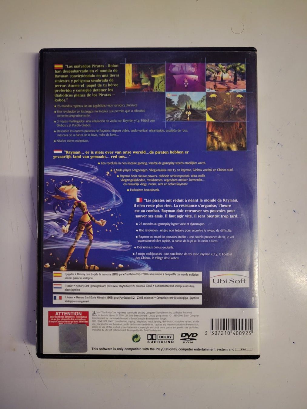 Sony Spiele: Jeu PS2 - Rayman Revolution – Gebraucht aus Saxon von dan_drn5 1
