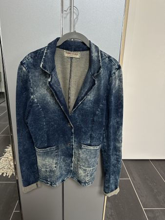 Stretch- Jeansblazer, Grösse M