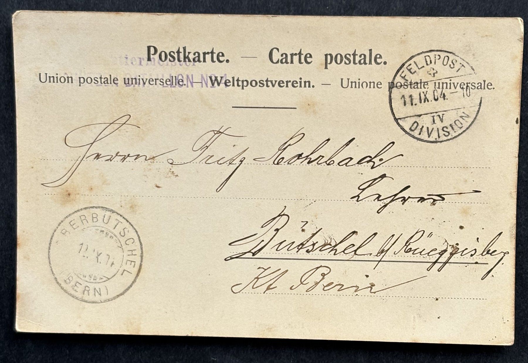 Cartes postales: ANSICHTSARTE SCHWEIZER ARMEE – D'occasion à Ostermundigen par crazy-horse-1840 1