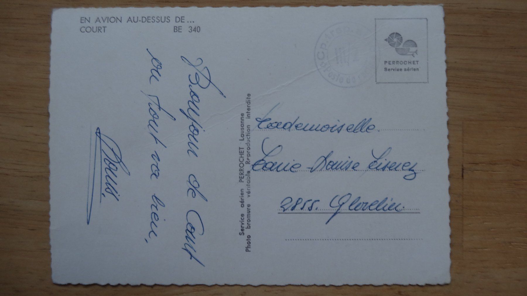 Ansichtskarten: Carte Postale Ancienne: Court, BE – Gebraucht aus Rebeuvelier von falcon58 1