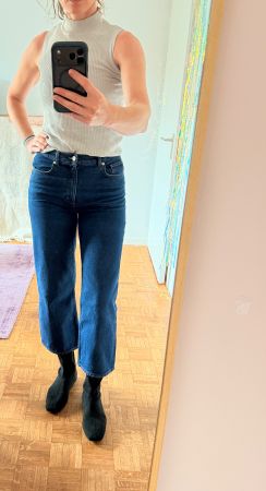 Cos trendige cropped Culotte High Waist Jeans