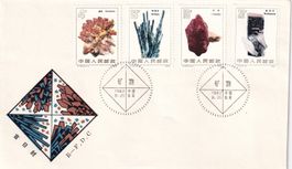 FDC China Kristalle 1982