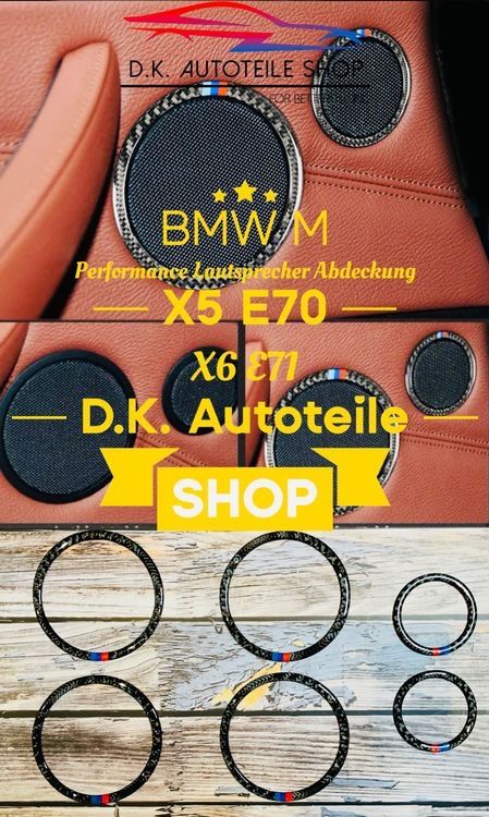 BMW Toutes les pièces auto: BMW Lautsprecher Abdeckung M Performance Neu X5 E70 X6 E71 – Neuf avec emballage d'origine à Balsthal par D.K.Autoteile12
