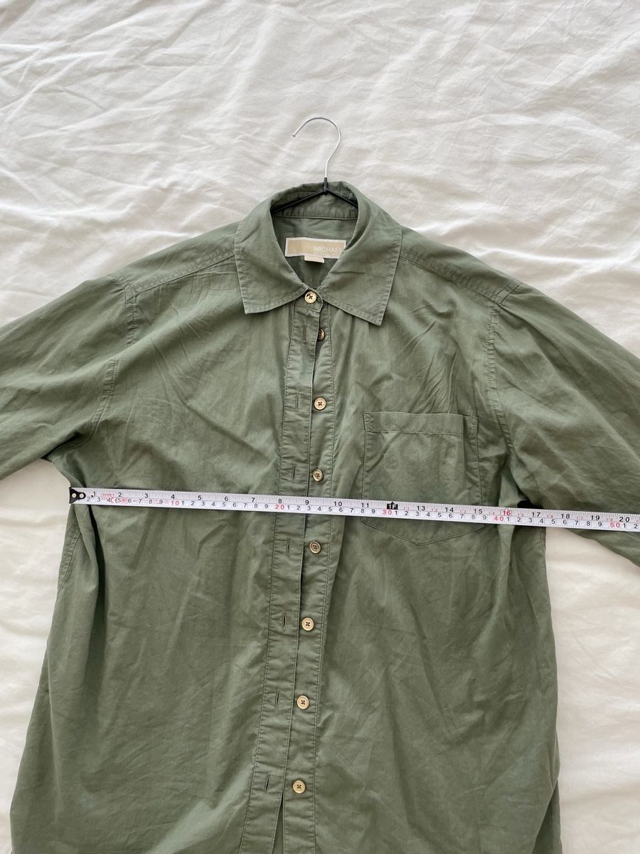 Michael Kors Camicette: Michae Kors Hemd in Khaki, Gr. S – Usato da Zürich venduto da vik_isi 5