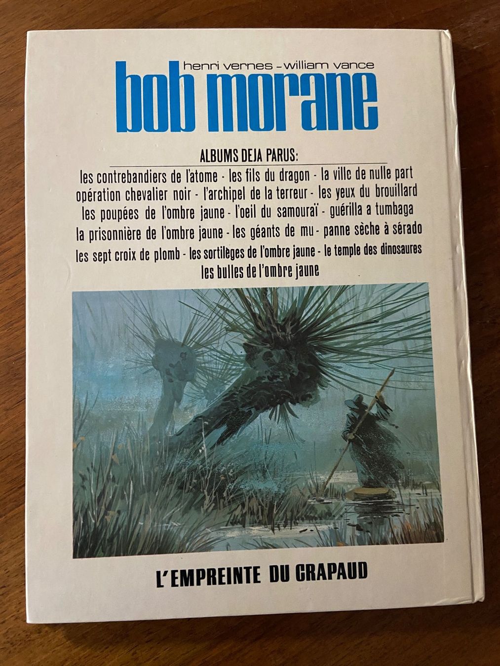 BD: Bob Morane L'Empreinte du Crapaud Edition Originale 1979 – D'occasion à Fribourg par J334455 1