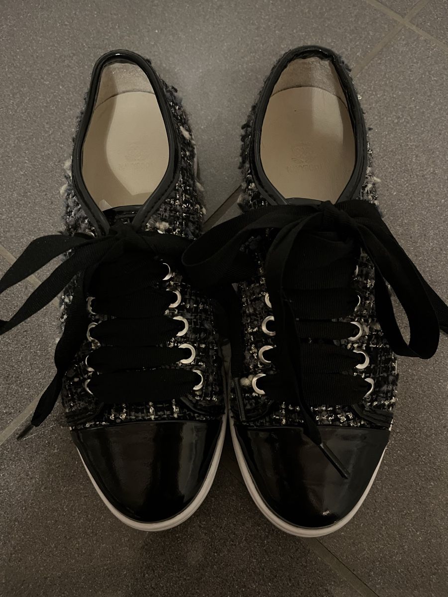 Navyboot Scarpe da donna: Tweed & Leder-Sneaker Navyboot 35 – Nuovo (secondo la descrizione) da Birrwil venduto da vanyboo 2