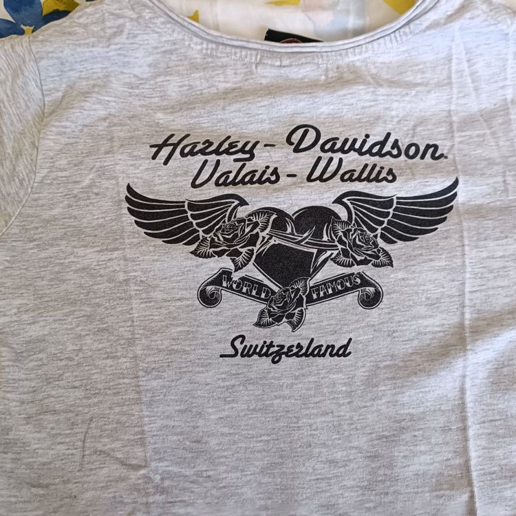 T-Shirt Harley-Davidson S Valais-Wallis Switzerland 3