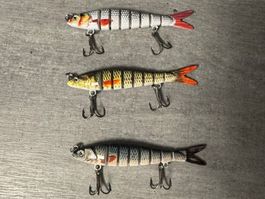 3 Fischköder Kunstköder Set neu