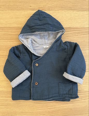 Jacke Petit Bateau blau Grösse 68/67cm