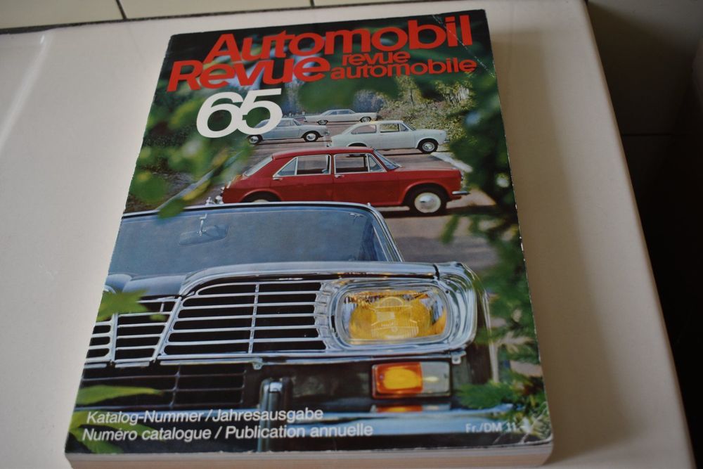 Catalogue Revue Automobile 1965 Kaufen auf Ricardo