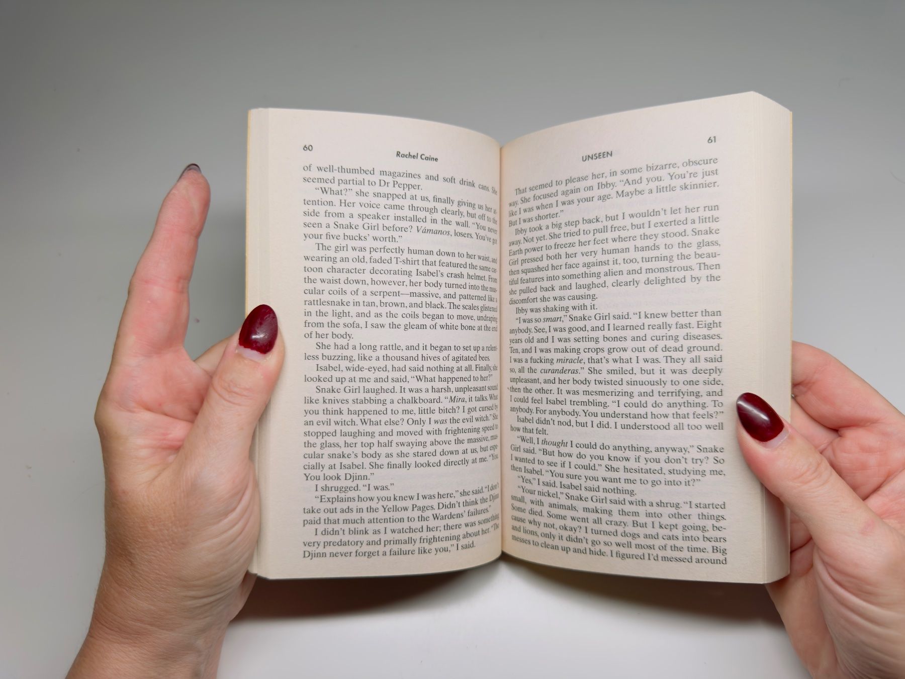 Bücher: NOVEL: Rachel Caine, Unseen, Book three – Gebraucht aus Grosswangen von English_books 5