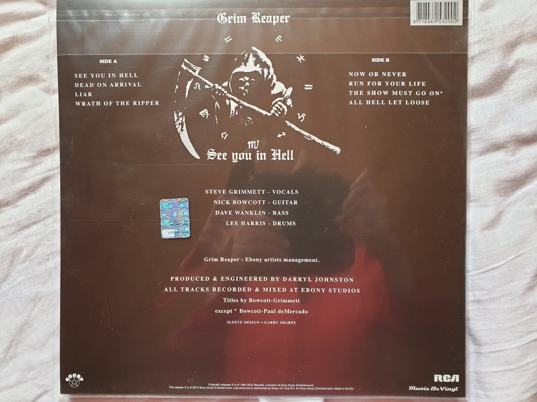 Dischi in vinile: Grim Reaper – See You In Hell – Nuovo e nell'imballaggio originale da Brittnau venduto da Zibu 1
