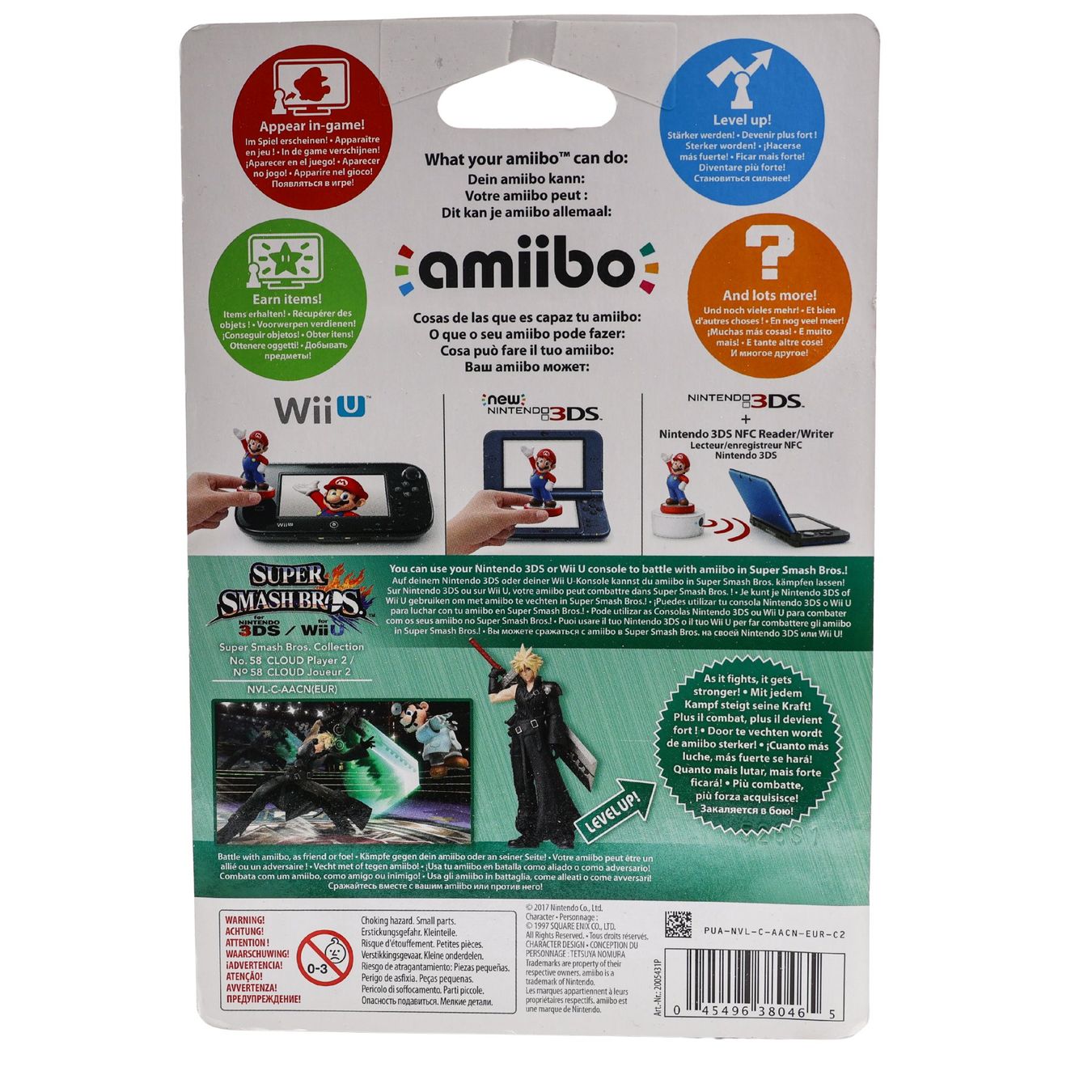 Giochi: Cloud - Player 2 Amiibo - NEW – Nuovo e nell'imballaggio originale da Paudex venduto da dindeboy 1