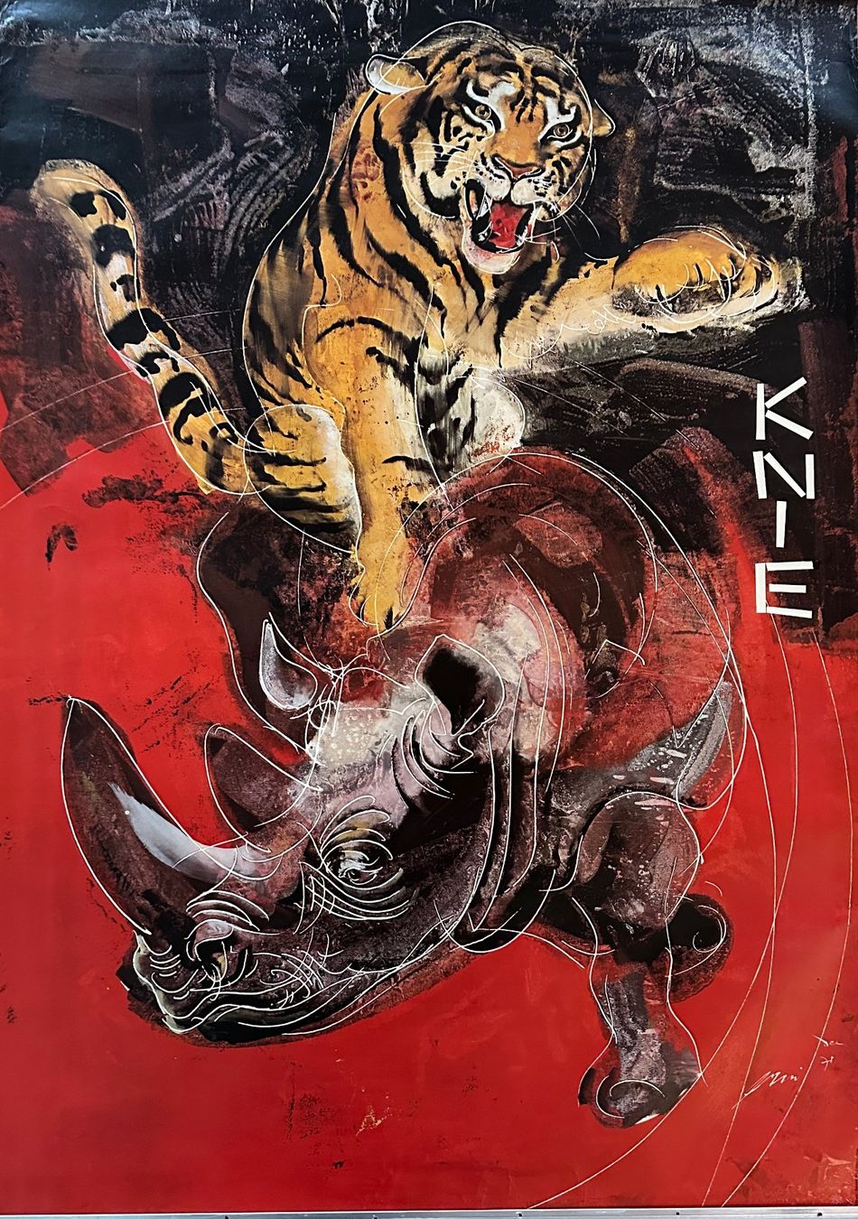 Poster & Bilder: Affiche Hans Ernie / Cirque Knie – Gebraucht aus Fribourg von Mc_Husky
