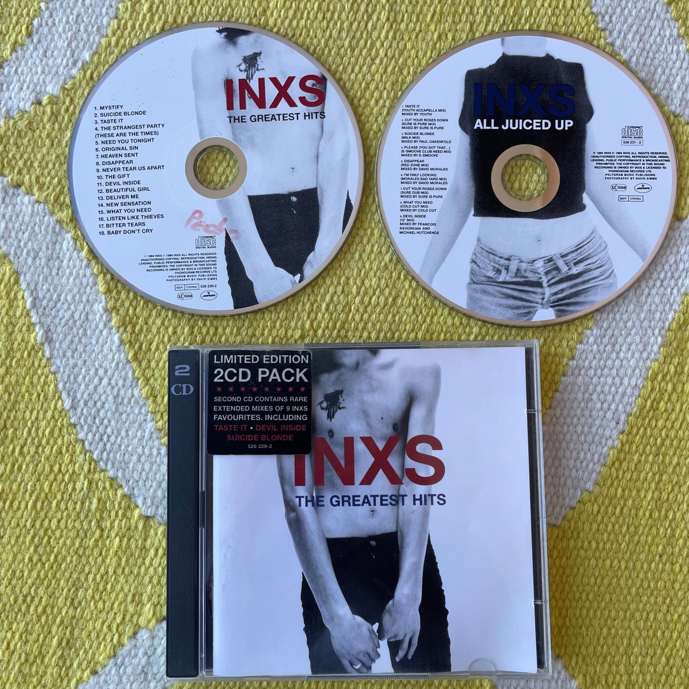 CDs: INXS-2CD GREATEST HITS LIMITED EDITION – Gebraucht aus Rorschacherberg von CD-Roli