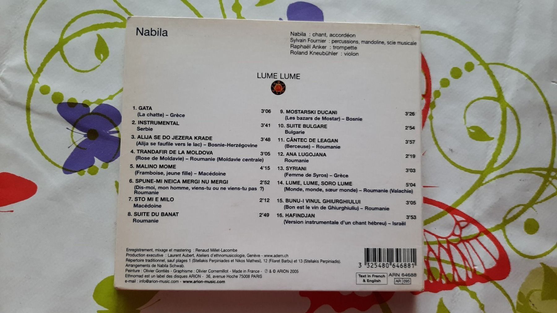 CDs: CD Nabila - Lume Lume – D'occasion à Pully par bro_n52j 1