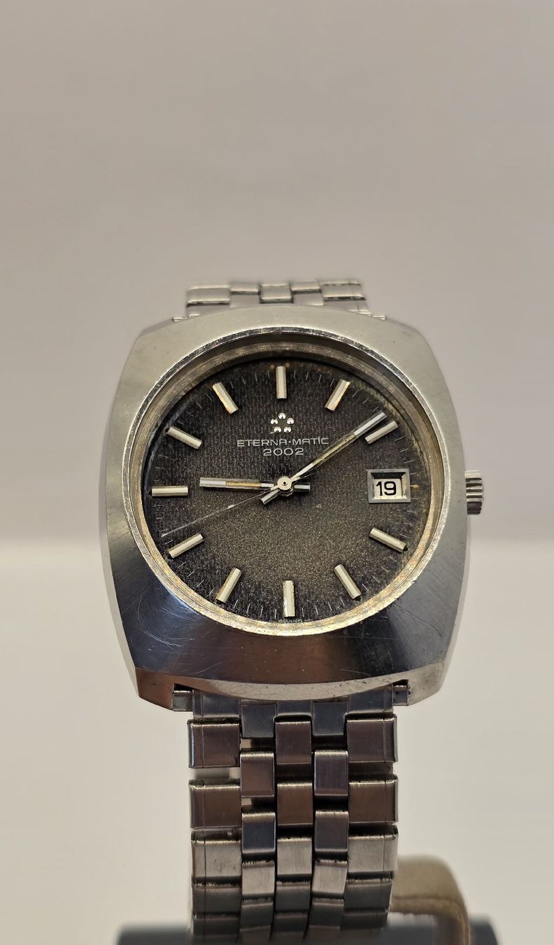 Eterna Uhren: Eterna-Matic 2002 Automatic Date 36,8mm – Gebraucht aus Minusio von AGSuhren 1