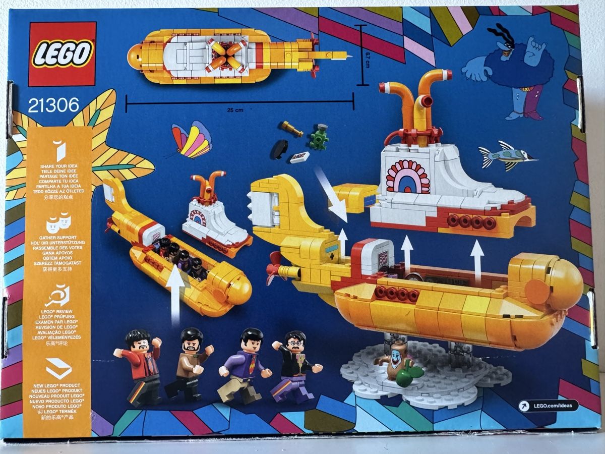 Lego Kit di costruzioni: Lego Ideas - Yellow Submarine 21306 – Usato da Comano venduto da alice_x26x 1