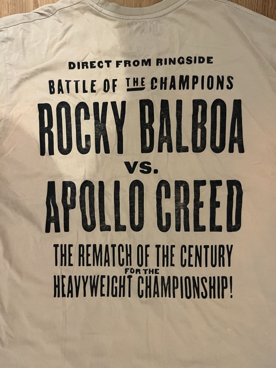 Pull&Bear T-Shirts: Rocky Balboa Pull&Bear Shirt Gr. XL – Gebraucht aus Mörschwil von Levian 3