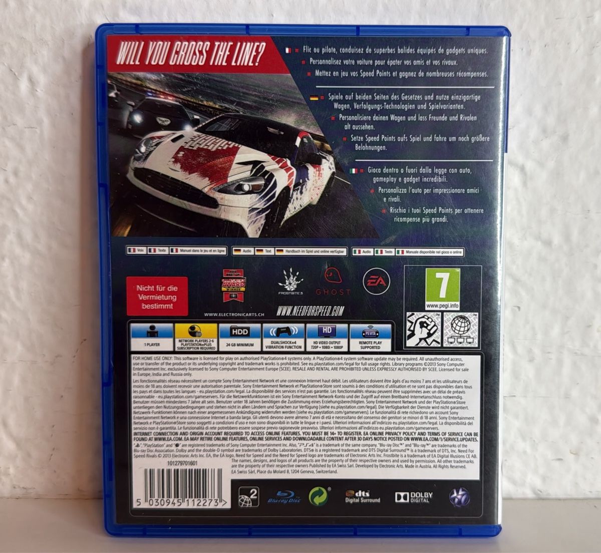 Sony Giochi: Need for Speed Rivals - PS4/PS5 Game – Usato da Ehrendingen venduto da bubulence 1