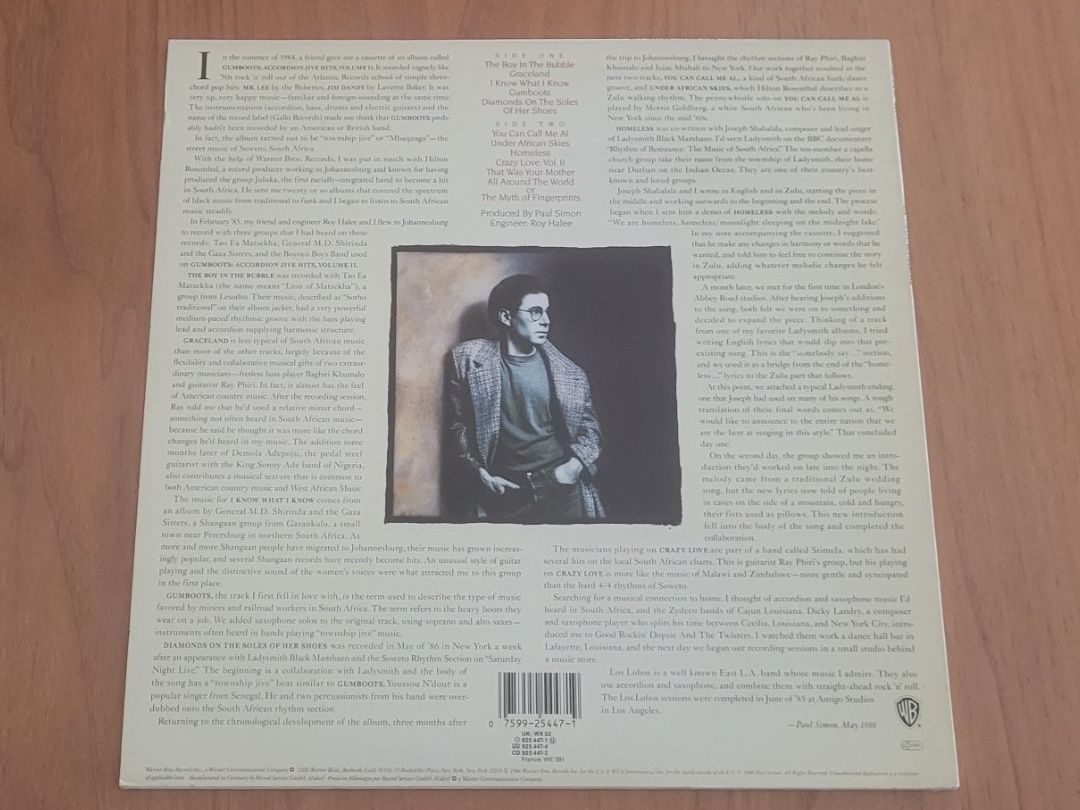 Schallplatten: LP  Paul Simon – Gebraucht aus Martigny von MZ-67 1