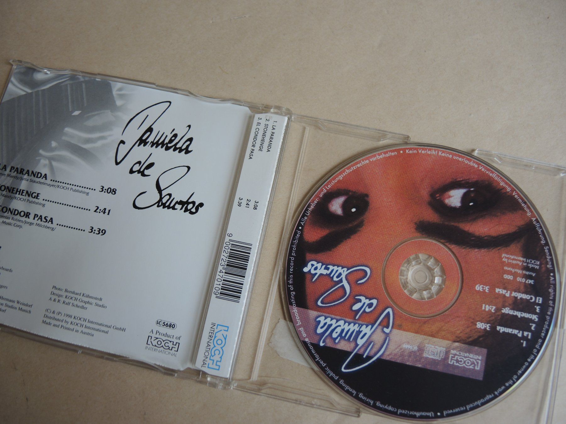 CDs: Daniela de Santos - La Paranda CD Single – Gebraucht aus Rorschach von Pop-upBrocki 1