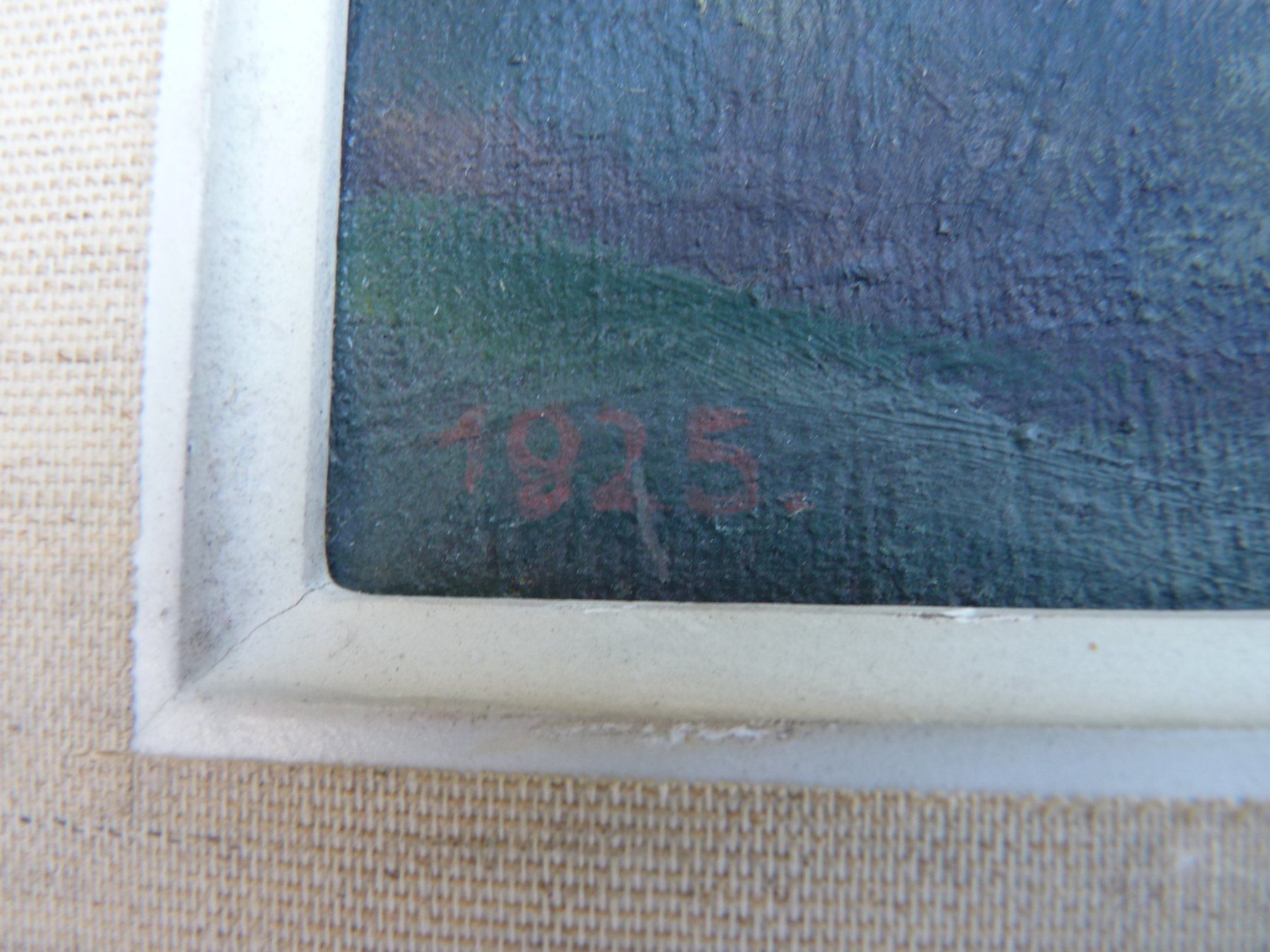 Gemälde: Antikes Oelbild A. Greutert 1925 – Gebraucht aus Küsnacht ZH von zoliboli01 3