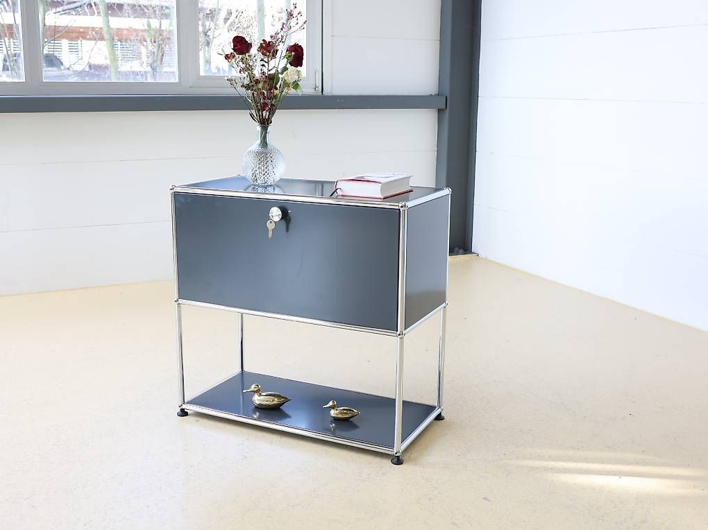USM Scaffali: USM Haller Sideboard 1x2, Anthrazitgrau – Usato da Meinisberg venduto da atelier_TILIJA 2
