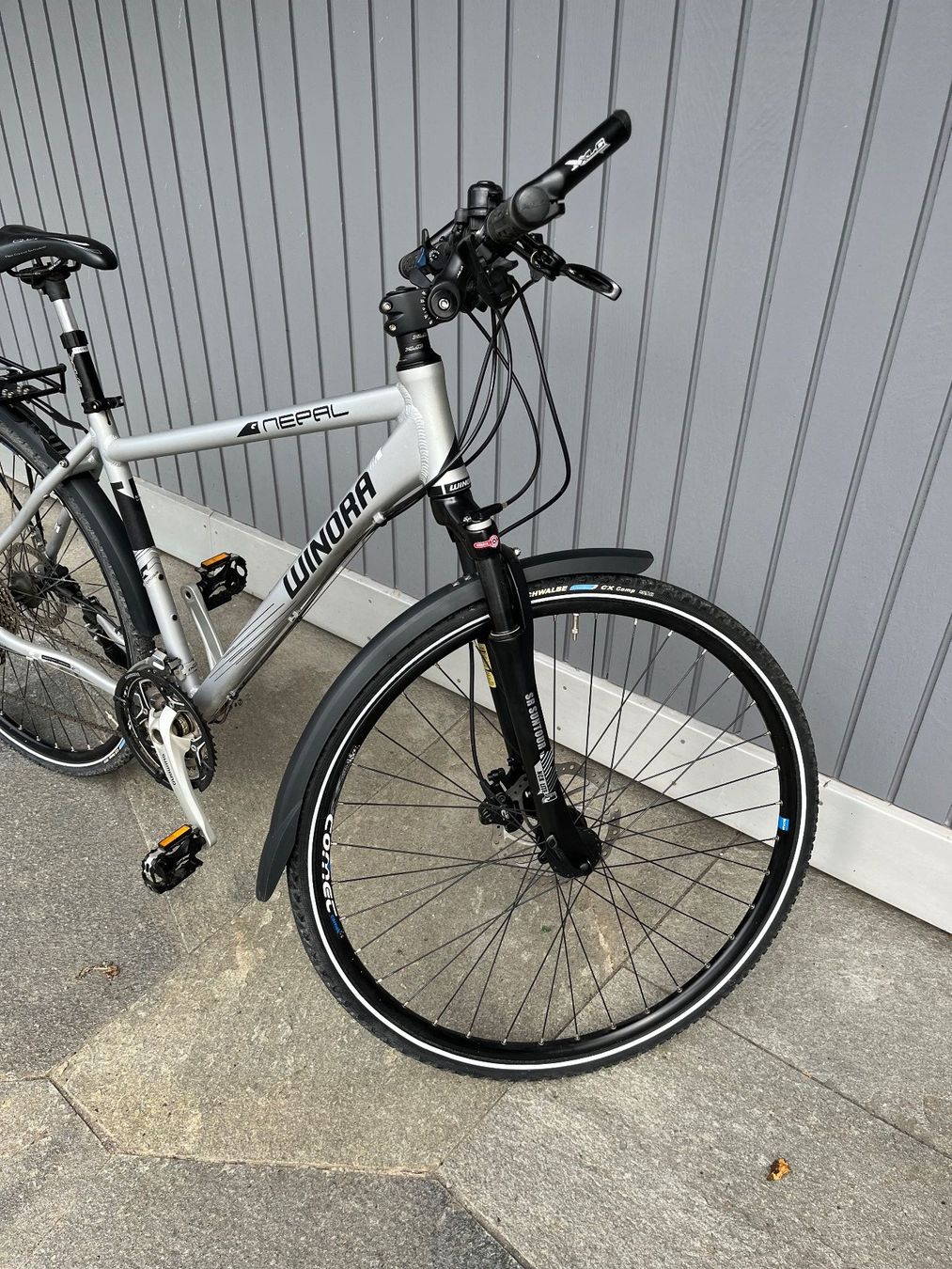 Winora Biciclette: Velo: Winora Nepal, silber, 27 Gänge – Nuovo (secondo la descrizione) da Attikon venduto da Hagenholz81 2