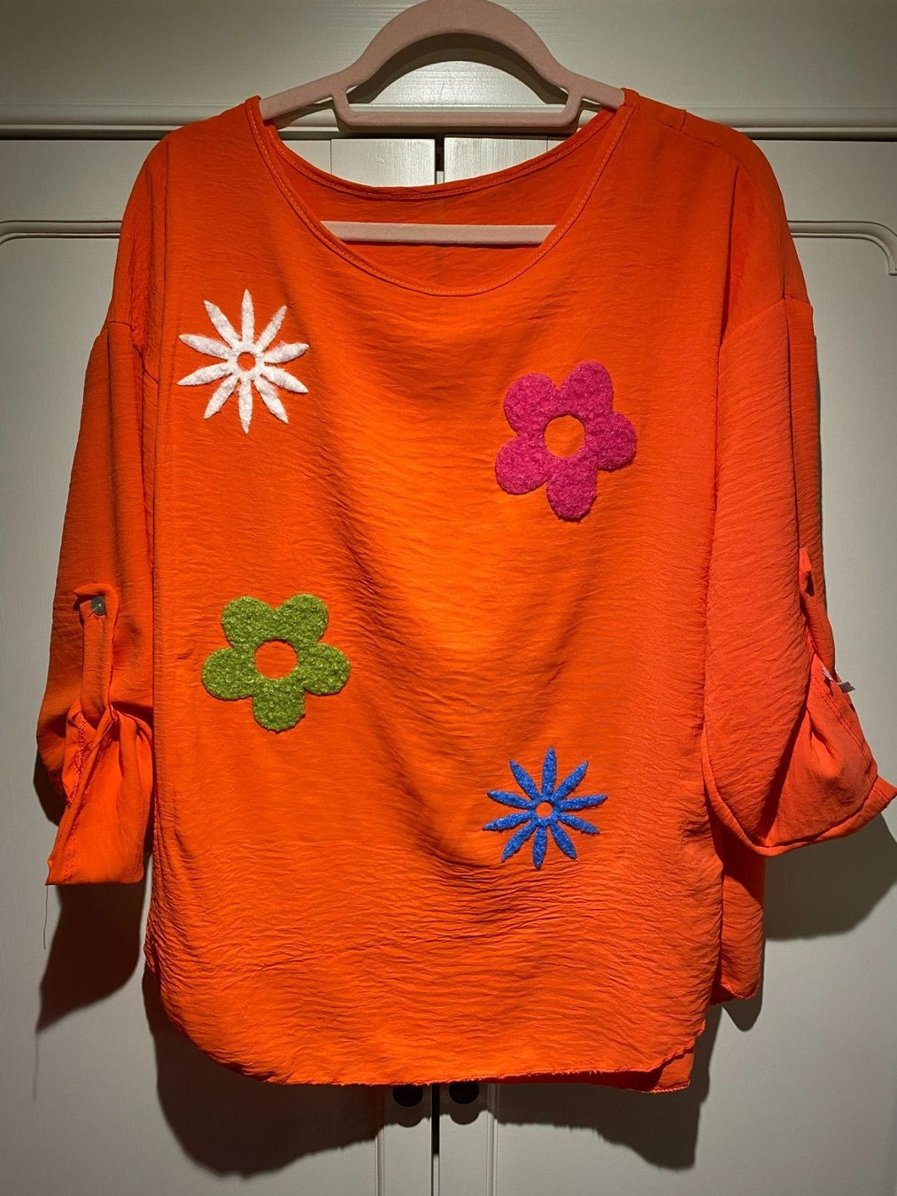 Camicette: DAMENBLUSE-FLOWERS – Nuovo e nell'imballaggio originale da Meienried venduto da ManuelaBoutique 1