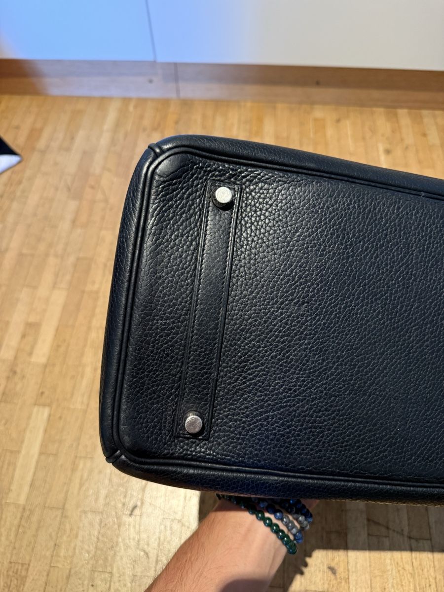 Hermès Taschen für Damen: Hermès Birkin 35 Black Togo 2005 – Gebraucht aus Genève von SG_73 7