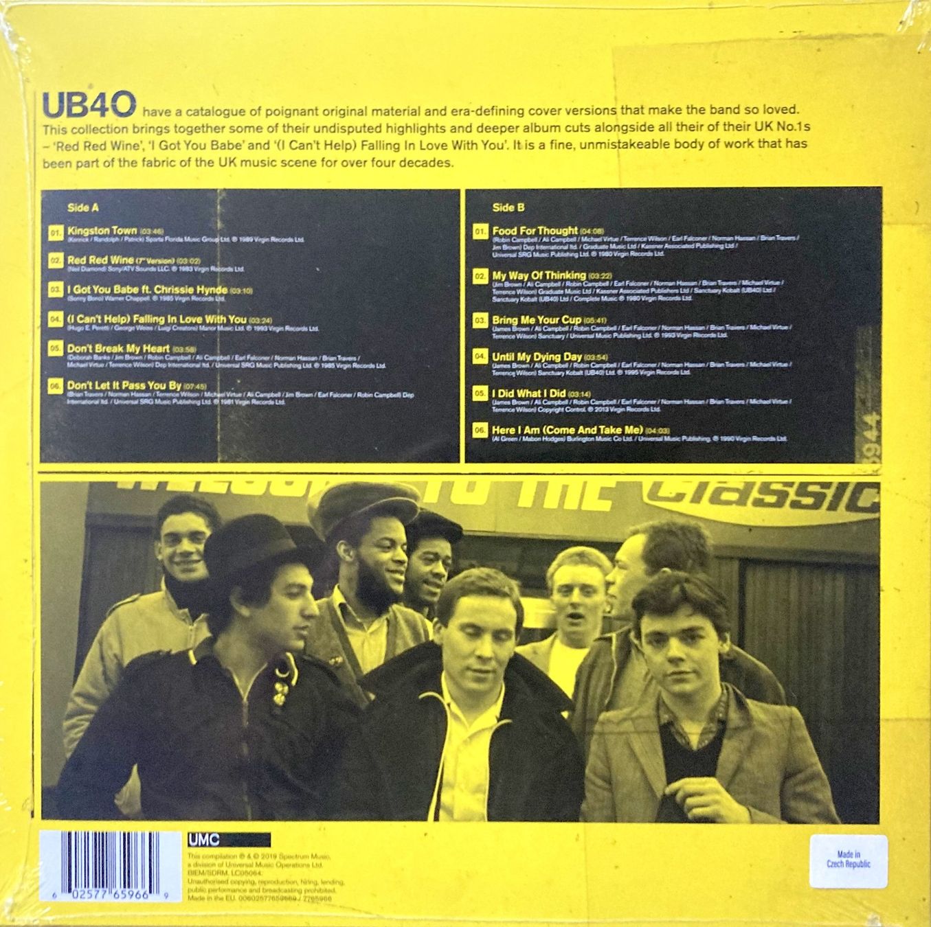 Schallplatten: UB40 - RED RED WINE / THE COLLECTION – Neu und originalverpackt aus Bottens von hotter-than-hell 1