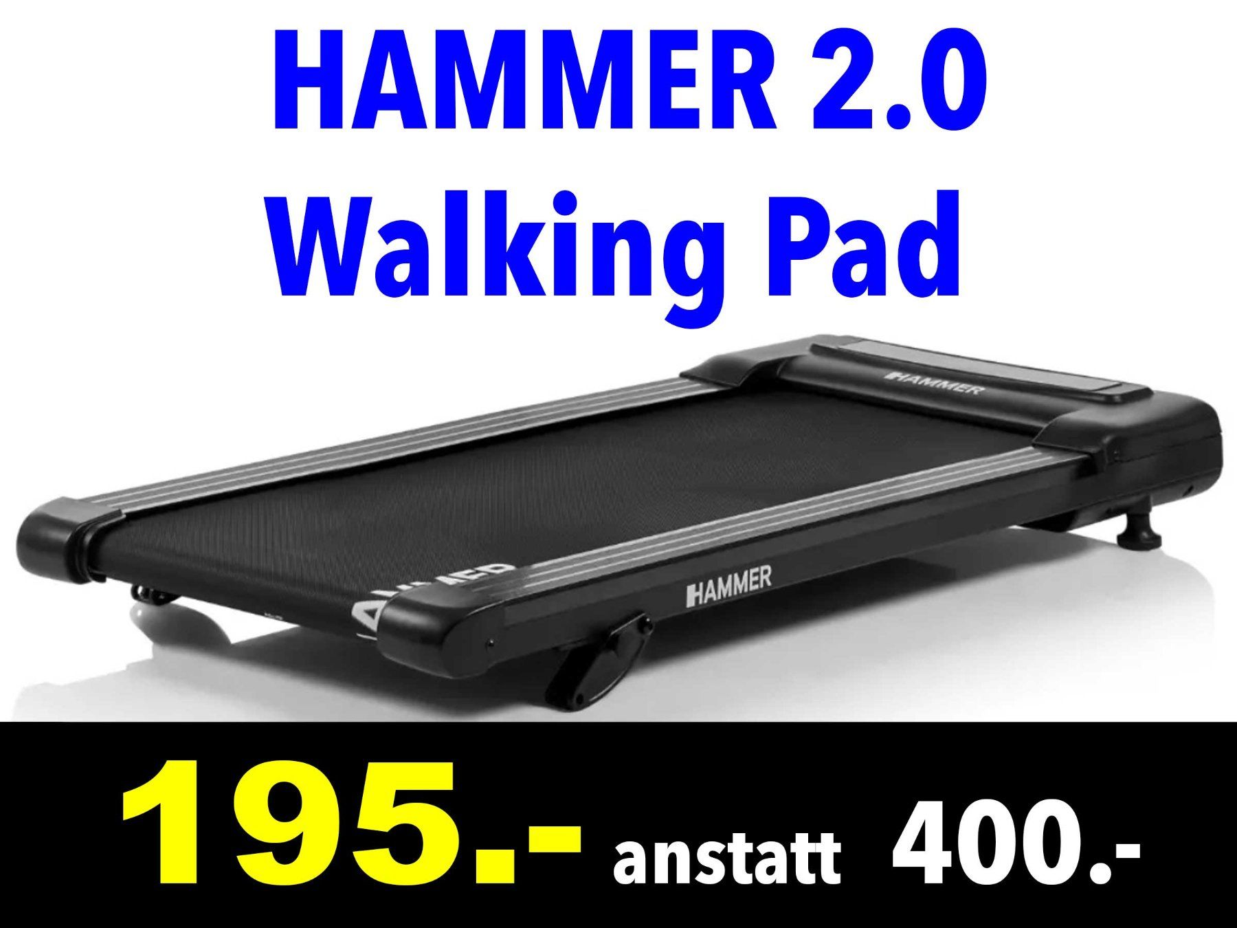 Walkingpad Hometrainer: 🔴  Walking Pad HAMMER 2.0 /244B – Nuovo e nell'imballaggio originale da Zürich venduto da LUIS-B